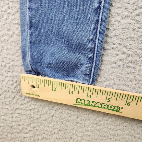 Levi's Womens Pull-On Mid-Rise Shaping Skinny Stretch Denim Jeans Size 26 Denim - Picture 7 of 10